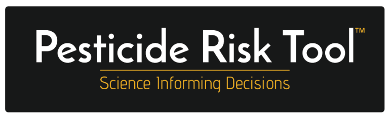 Pesticide Risk Tool: Science Informing Decisions logo
